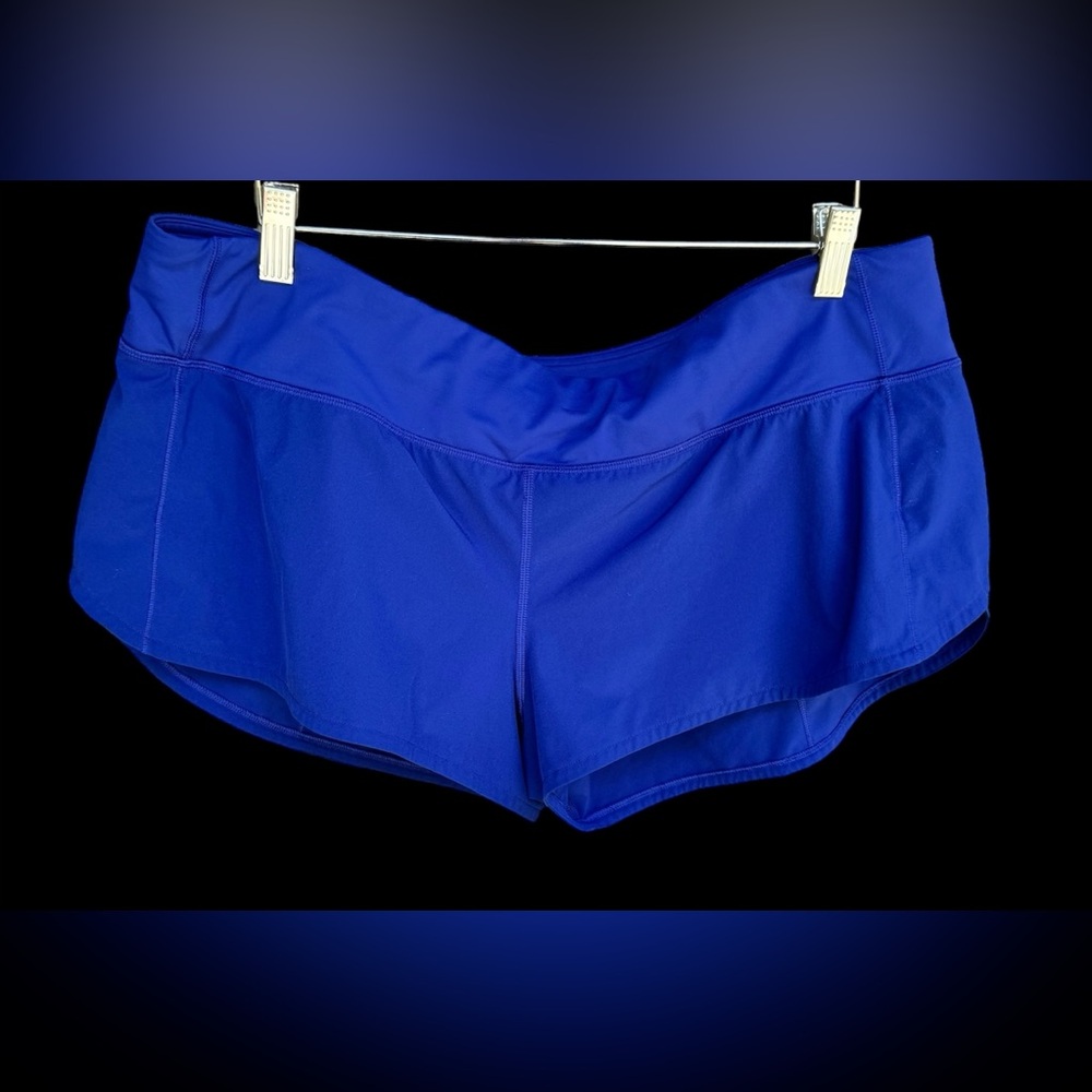 Speed Up Low-Rise Lined Short 2.5”. Color: Larkspur. Size: 14